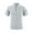 Grey, variant on toraway Summer Clothes Pocket Protector for Men Shirt with Badge Mens Summer Fashion Leisure Sports Solid Stand up Collar Collar T Shirt Top XXL