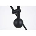 thumbnail image 7 of Indoor Home Decorative Midcentury Modern Axel 6 Lights Black Metal Pendant, 7 of 7