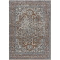 thumbnail image 2 of Hauteloom Aila Hallway, Kitchen Machine Washable Runner Rug - Farmhouse - Orange, Blue, Off White - 2'7" x 7'3", 2 of 7