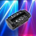 thumbnail image 4 of Tomshine Upgraded DMX512 40W Moving Head Rotatable RGBW LED Mini Spider Stage Beam Light 10/14CH Channel Suitable for Bar Disco DJ Performance Club, 4 of 8