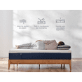 thumbnail image 3 of Colchón Luuna Original y 2 Almohadas Ajustables Luuna Memory Foam Colchón en Caja blanco Matrimonial, 3 of 10