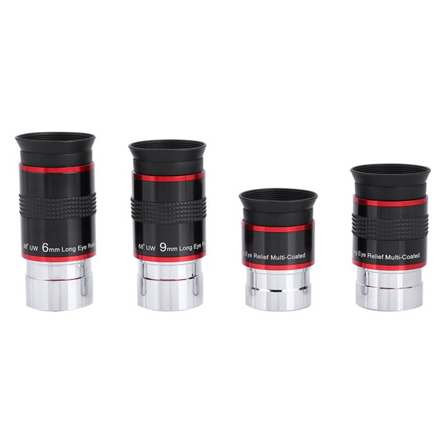 Eyepiece, Multi- 68° Eyepiece, 4 Pieces For Telescope