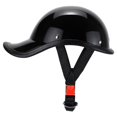thumbnail image 1 of Medio Casco De Motocicleta Retro Con Correa De Barbilla De Nailon Ajustable Scoop Casco De Coche Eléctrico Speravity VI012237-03, 1 of 6