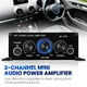 thumbnail image 5 of M Buder AK270 Mini Amplificador de Audio Estéreo de 2 Canales para Automóvil y Hogar, Salida de 20W + 20W, Cuerpo Portátil de Aleación de Aluminio, Entrada AUX de 3.5mm (12.5 cm / 4.9 inches), 5 of 5