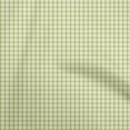 thumbnail image 1 of oneOone Viscose Chiffon Lime Green Fabric Check Diy Clothing Quilting Fabric Print Fabric By Yard 42 Inch Wide, 1 of 5