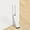 White, variant on Kickdown Door Stopper: No Drilling Door Stopper Holder, Kick Down Door Stoppers for Bottom of Door, Metal Magnetic Door Stop to Keep Doors Open, Under Doors Noise Stopper (White)