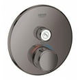 thumbnail image 2 of Grohe Grohtherm 29136A00 Single Function Thermostatic Valve Trim in Grohe Hard Graphite, 2 of 2