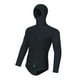 thumbnail image 3 of Traje de baño de neopreno de 3 mm para hombre con capucha y protección solar para adultos M, 3 of 9
