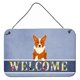 thumbnail image 1 of "Treasures Corgi Welcome Metal Print, 8 x 12, multicolor" Caroline's Treasures BB5681DS812, 1 of 1