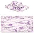 thumbnail image 2 of GZHJMY Lavender Towel Set of 3, Ultra Soft and Absorbent Bath Towels for Bathroom Sports Gym Swim Spa Beach (1 Bath Towel, 1 Hand Towel & 1 Washcloth), 2 of 7