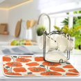 thumbnail image 5 of Dish Drying Mat Beautiful Red Poppy Flowers Kitchen Dish Pads Super Absorbent Microfiber Dish Drying Rack Pads Safe Heat-resistant Kitchen Counter Mat,18x24 Inch, 5 of 7