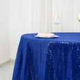 thumbnail image 6 of Efavormart 120" Wholesale Premium Royal Blue Table Cover Sparkly SEQUIN Round Tablecloth For Wedding Banquet Party Home Decor, 6 of 11