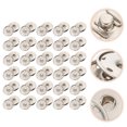 thumbnail image 4 of Shisuyan Blazer Buttons Metal Silver 50Pcs 1x1in, 4 of 8