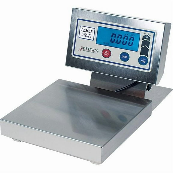 Detecto Digital Pizza Dough Scale - 15 lb Capacity