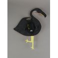 thumbnail image 3 of Allen Designs Crazy Legs Pink Flamingo Pendulum Wall Clock, 3 of 3