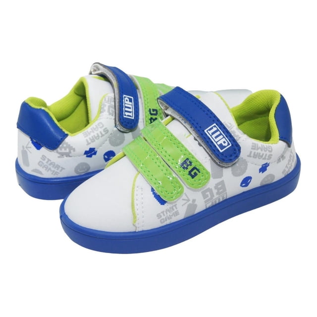 Tenis Niño Bubble Gummers Isaac Marino Velcro 13-17 blanco 14