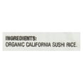 thumbnail image 3 of Lundberg Family Farms Organic Sushi Short Grain White Rice - Single Bulk Item - 25lb, 3 of 3