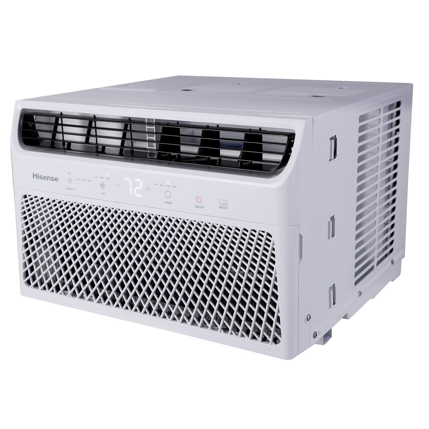 Hisense 8000 BTU 115V 350 Sq. Ft. Window Inverter Air Conditioner, White, AAW08TW26