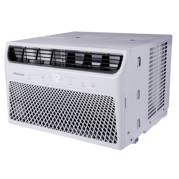 Hisense 8000 BTU 115V 350 Sq. Ft. Window Inverter Air Conditioner, White, AAW08TW26