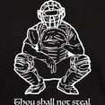 thumbnail image 3 of CafePress - Thou Shall Not Steal Dark T Shirt - Men's Classic Graphic Cotton T-Shirt, 3 of 4