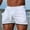 White, variant on Running Shorts for Men Gym Shorts 3" Bodybuilding Workout Shorts Gym Athletic Shorts Lightweight Running Lounge Cotton Sleep Bottoms White M