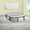 Grey, variant on Flash Furniture Emmy 2 Piece 86" Oval Wave Flexible Oak Thermal Laminate Activity Table Set - Height Adjustable Short Legs
