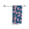 thumbnail image 3 of KLL Lilies Flowers Ultra Absorbent & Soft Hand Towels for Bath, Hand, Face, Gym and Spa-27.5x16in, 3 of 7