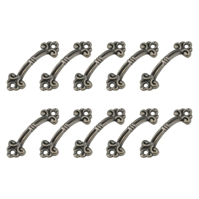 Unique Bargains 10Pcs Petite Poignée de Tractions, 38mm Trous Centres pour Boîte à Bijoux Commode Armoire