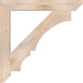 thumbnail image 3 of Ekena Millwork 5 1/2"W x 46"D x 46"H Balboa Slat Smooth Bracket, Douglas Fir, 3 of 4