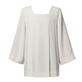thumbnail image 6 of BLESSUME Clergy Cassock White Pleated Church Robes for Men Church Vestment, 6 of 7