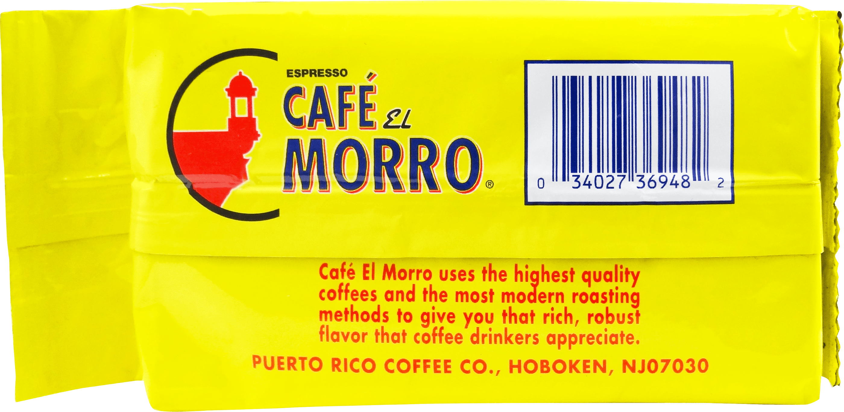 12 pack) Cafe El Morro Espresso Dark Roast Caffeinated Ground