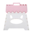 thumbnail image 3 of Small Kids Foldable Chair Pink Plastic Folding Step Stool Beach Picnic 24X19.3CM 1Pcs, 3 of 3