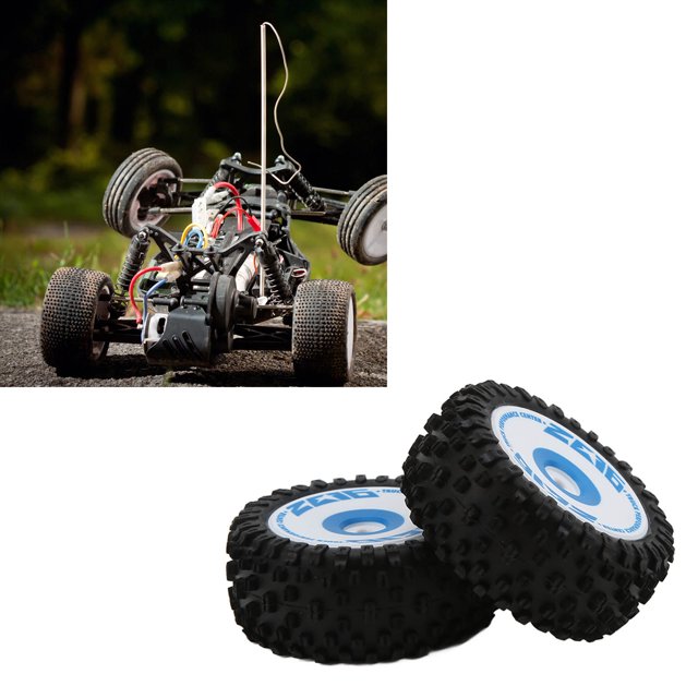 Neumáticos Traseros De Automóvil RC, Tracción Trasera De 75 Mm De 75 Mm Para WLTOYS 1/12 RC Car