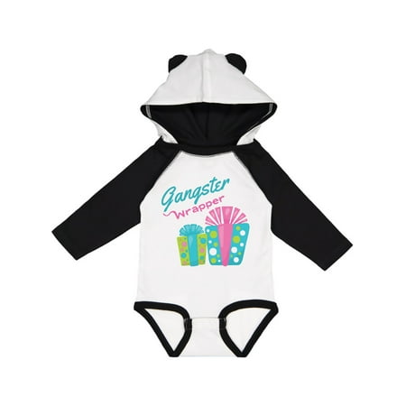 

Inktastic Gangster wrapper with Blue and Pink Gifts Gift Baby Boy or Baby Girl Long Sleeve Bodysuit