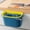 Blue, variant on Dvkptbk Garbage Can Cabinet Door Hanging Garbage Bin Household Fruit Peelings and Leftovers Storage Bin Kitchen Garbage Bin Waste Papers Basket with Garbage Bag Fixing Ring Home Essentials