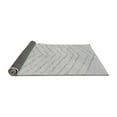 thumbnail image 2 of Ahgly Company Indoor Rectangle Solid Gray Modern Area Rugs, 2' x 5', 2 of 4