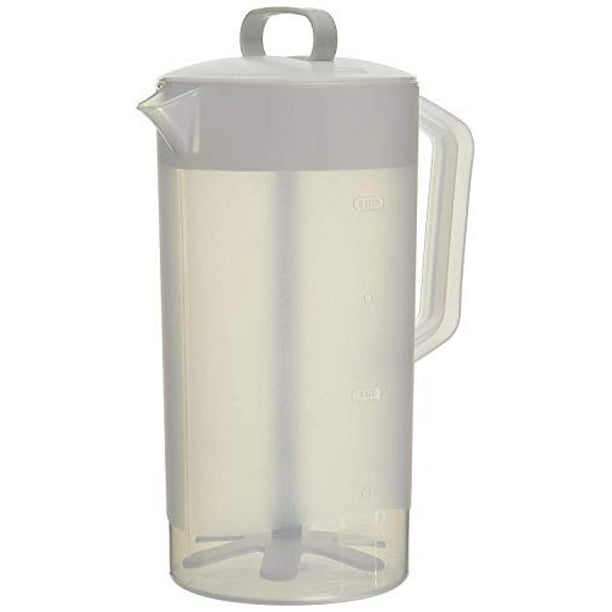 Rubbermaid White Mixing Pitcher 2 Quart, Plastic (43/4" Diameter)