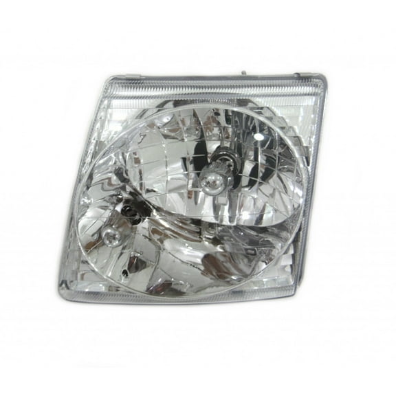 CarLight360: For 2001 2002 2003 Ford Explorer Headlight Assembly Driver Side w/Bulbs DOT Certified Replacement for FO2502170