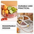 thumbnail image 4 of YSNOOWE Plateau de Rangement pour Fruits Secs, Contenant à Collation avec Couvercle pour le Nouvel An 1Ensemble, 4 of 8