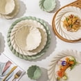 thumbnail image 4 of Juego de platos de la serie Early Spring, vajilla de cerámica de estilo doméstico, cuenco de arroz de color esmaltado, ligero, de lujo, moderno, 4 of 5
