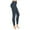 Gris Foncé Pleine Longueur, variante sur Leggings Confortables - Pantalons de Yoga Taille Haute Leggings d'Entraînement - Leggings Longueur Cheville pour Femmes avec Poches, Pantalons Doux Gainants Leggings d'Entraînement - Noir Pleine Longueur - m