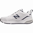 thumbnail image 4 of Size 10.5 - New Balance 608v5 White Navy, 4 of 6