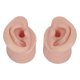thumbnail image 2 of Modelo de oreja de práctica, 1 par de práctica de perforación, modelo de oreja flexible de silicona, modelo de oreja, estética elegante, 2 of 8