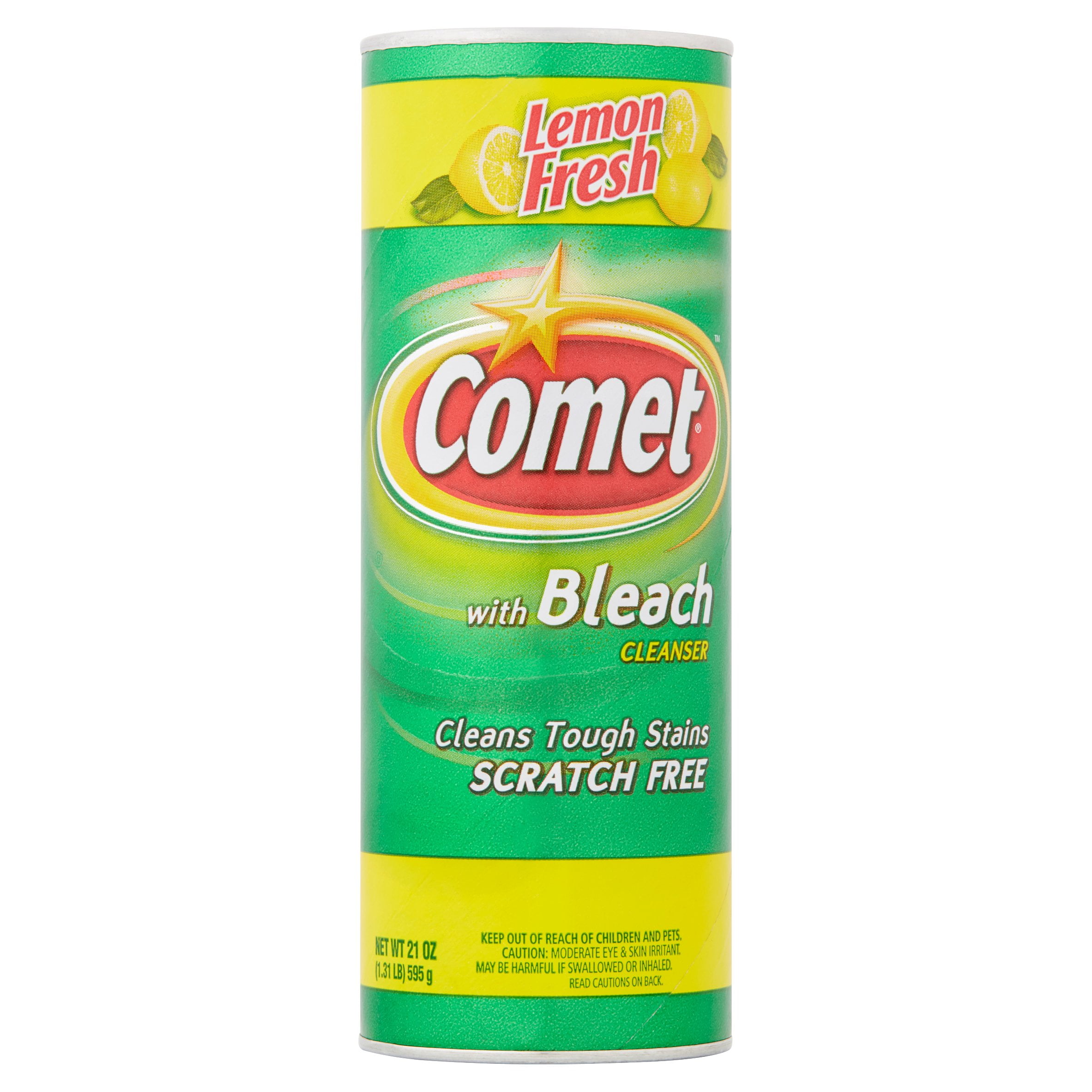 Comet Lemon Fresh Powder Cleanser with Bleach, 21 Oz