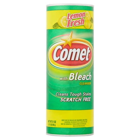Comet Lemon Fresh Powder Cleanser with Bleach  21 Oz.