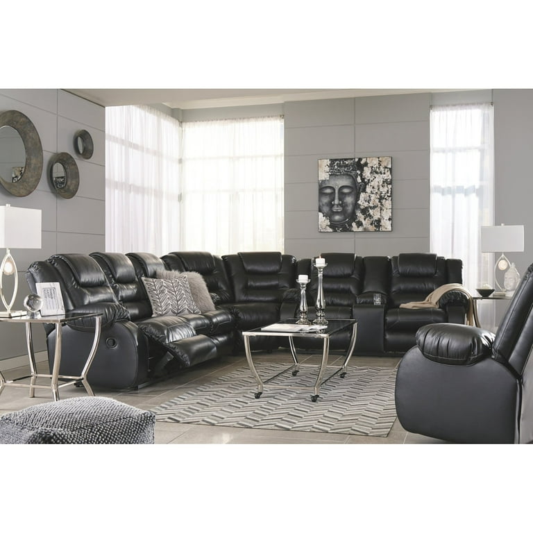 Vacherie chocolate sale double reclining sectional