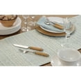 thumbnail image 3 of Saro Lifestyle Woven Line Table Runner, 3 of 5