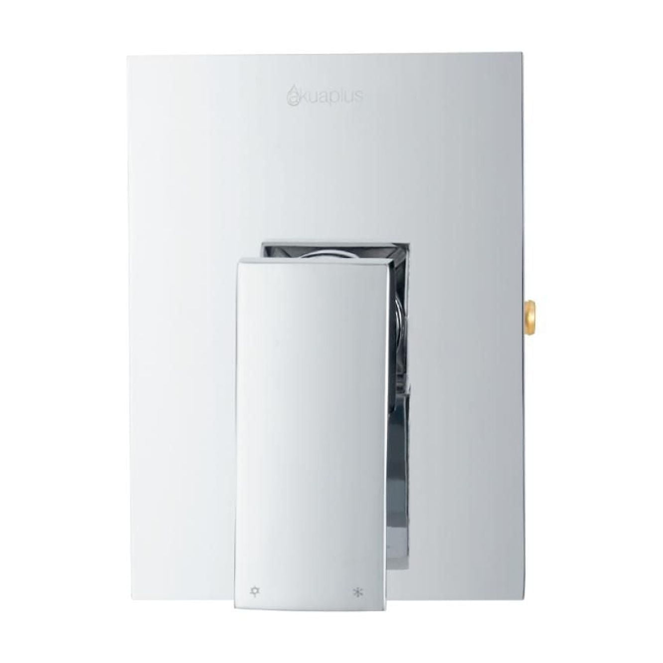 Valve de douche à pression équilibrée avec connexion PEX 1/2 po pour l'entrée, fini chrome