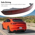 thumbnail image 3 of Red Housing Rear Bumper Light Indicator Reflector forPO536 2018-2023, 3 of 7