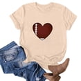 thumbnail image 1 of Blouse à Manches Courtes Imprimée Mode pour Femmes T-Shirt Col Rond Drôle, 1 of 3